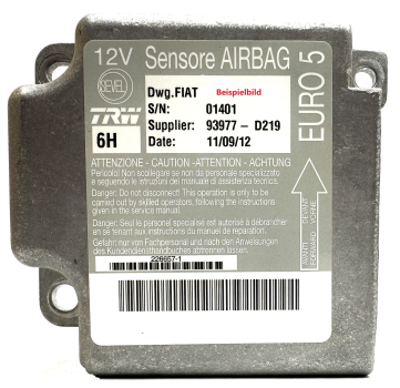 Fiat Ducato - Citroen Jumper - Peugeot Boxer - Airbag Steuergerät 01370978080 - Reparatur/Prüfung