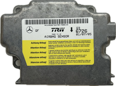 Mercedes A-Klasse W169 Airbag Steuergerät Austausch