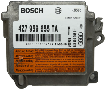 Audi A6 - Airbag control unit 4Z7 959 655 TA (replaces 4Z7 959 655B) - Replacement unit