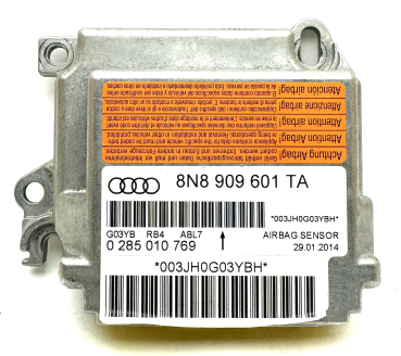 Audi TT - Airbag Steuergerät 8N8 909 601 TA (ersetzt 8N8 909 601) - Ersatzgerät