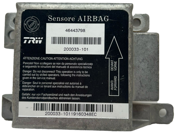 Fiat Barchetta Airbag Steuergerät Austausch