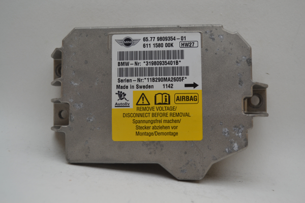Mini Cooper - Airbag Steuergerät  6577980935401 - Reparatur/Prüfung