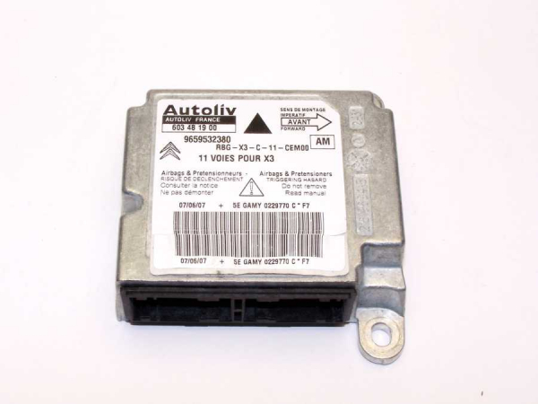 Citroen C5 - Airbag Steuergerät 9659532380 - Reparatur/Prüfung