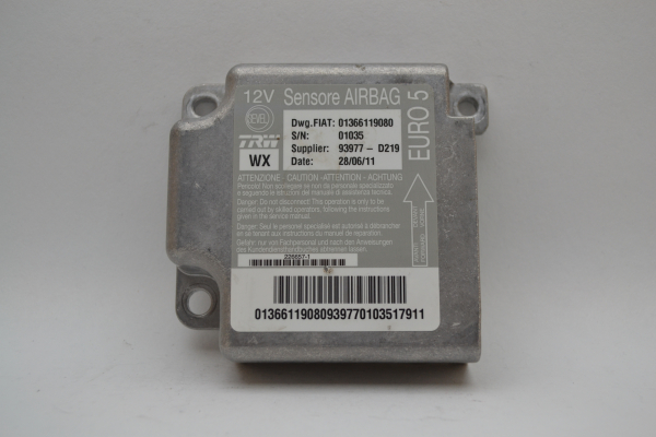 Fiat Ducato III Typ 250 - Airbag Steuergerät  01366119080 - Reparatur/Prüfung