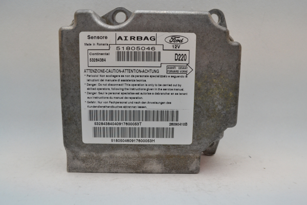 Ford KA - Airbag Steuergerät 51805046 - Reparatur/Prüfung