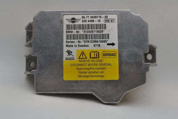 Airbag Steuergerät 6577342871502 Mini Cooper R56 - Reparatur/Prüfung