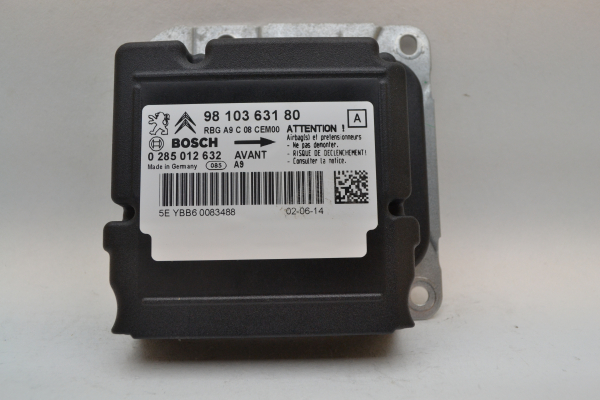 Peugeot 208 - Airbag Steuergerät 9810363180 - Reparatur/Prüfung