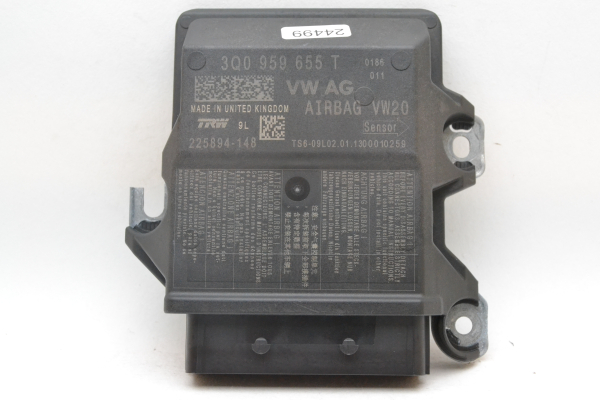 Skoda Octavia III Typ 5E - Airbag Steuergerät 3Q0 959 655 T - Reparatur/Prüfung
