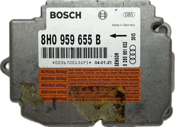 Audi A4 Airbag Steuergerät Prüfung