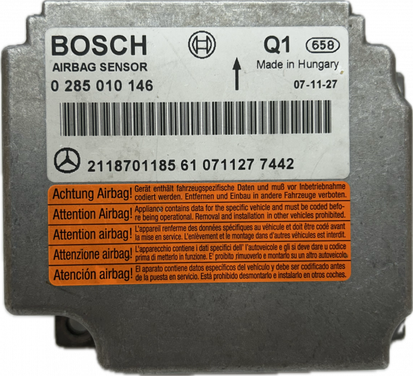 Mercedes-Benz E-Klasse W211 - Airbag Steuergerät A2118701185 - Reparatur/Prüfung