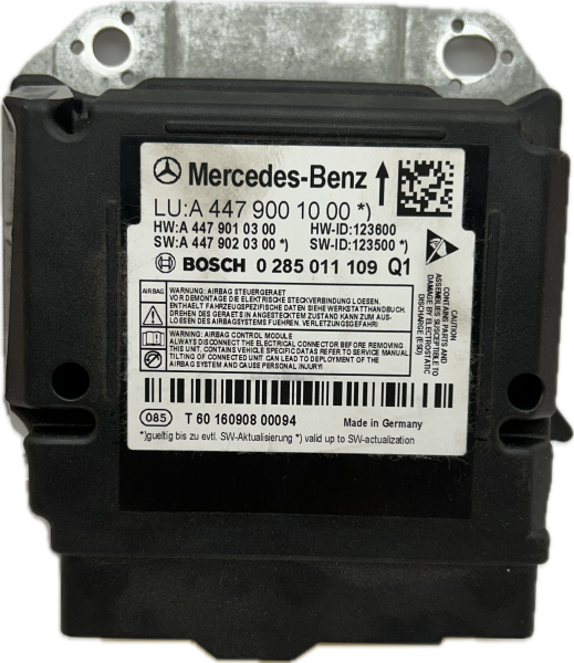 Airbag Steuergeräte Reparatur Mercedes-Benz Vito Typ W447  |  A447 900 10 00  |  A4479001000