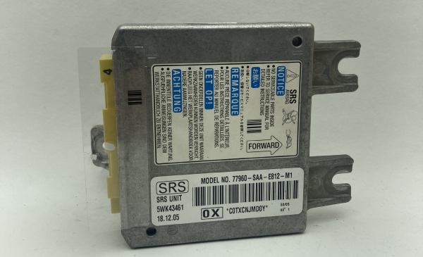 Honda Jazz - Airbag Steuergerät  77960-SAA-E812-M1 5WK43461 - Reparatur Prüfung