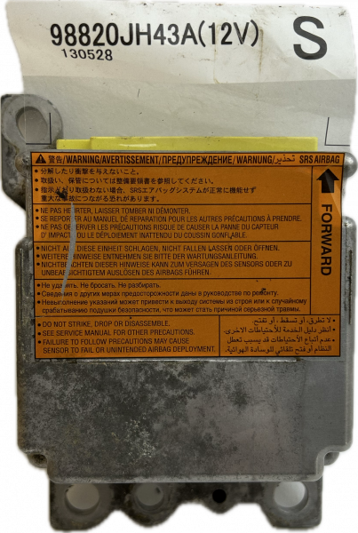 Airbag Steuergeräte Reparatur Nissan X-Trail  98820JH43A  |  120820