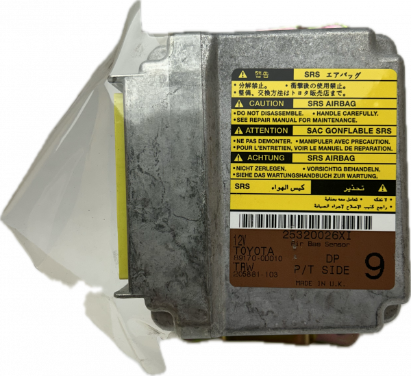 Airbag Steuergerät Reparatur Toyota Yaris  89170-0D010  |  TRW 205881-103